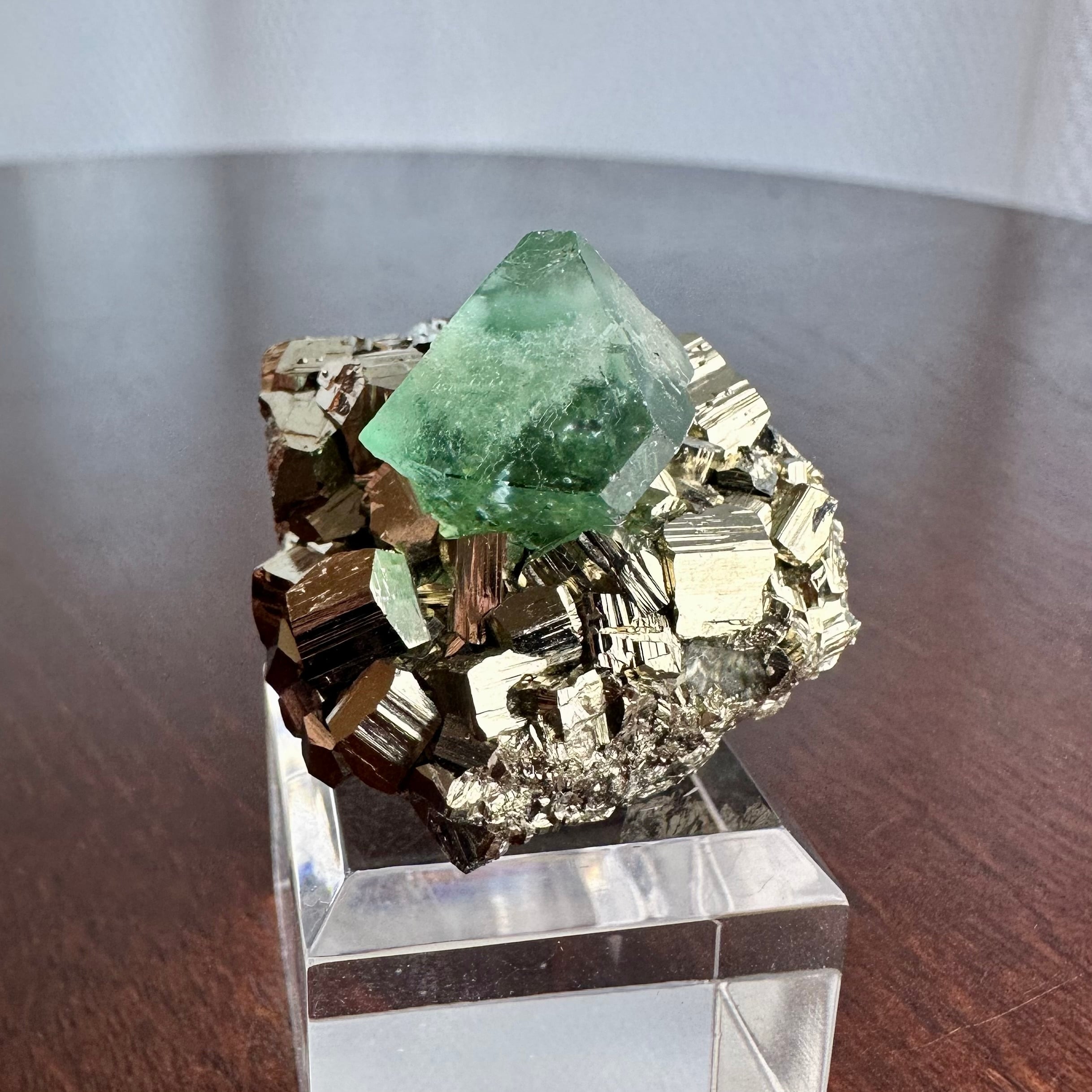 フローライト / パイライト【Fluorite with Pyrite】ペルー産