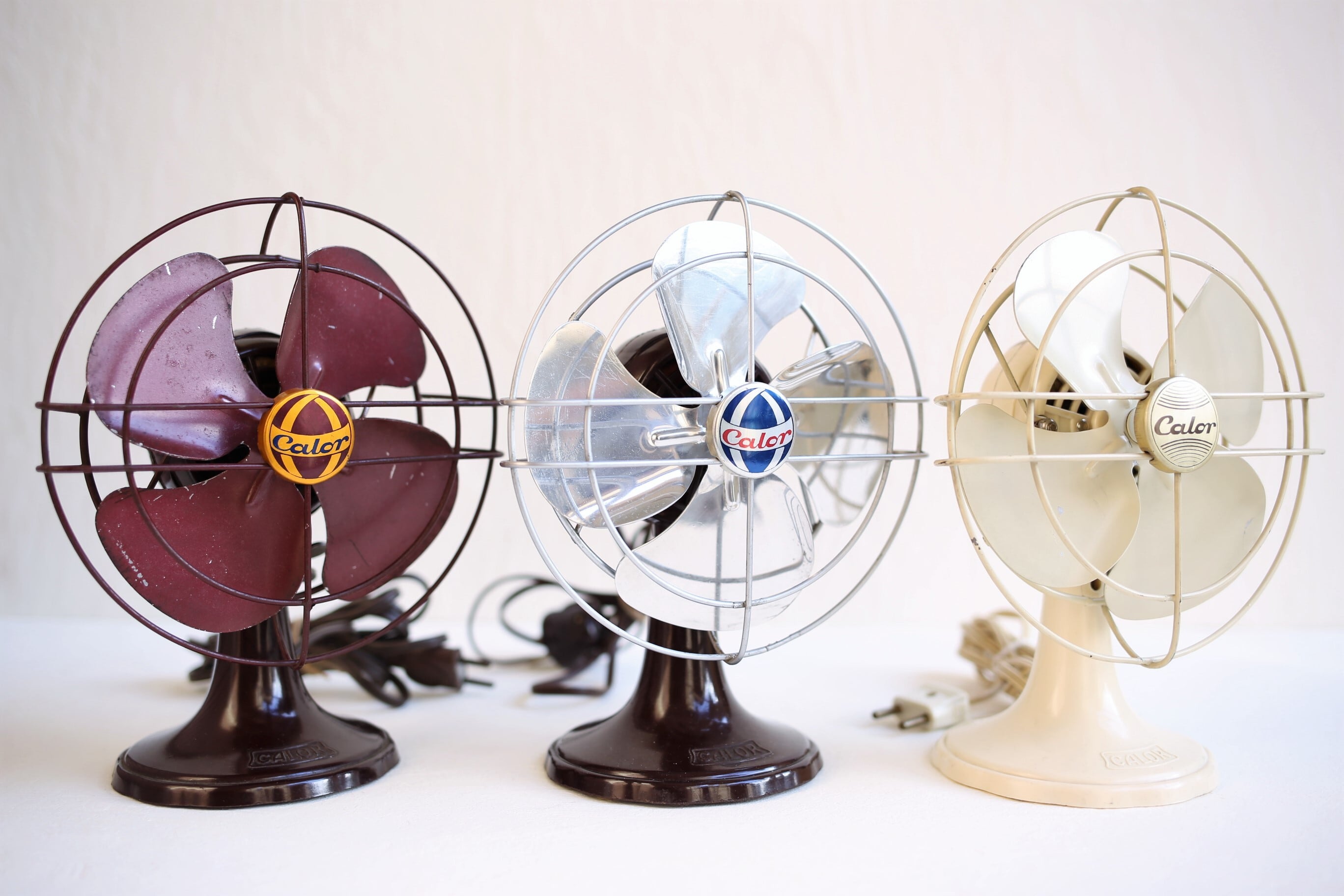 フランス アンティーク ヴィンテージ CALOR ミニ扇風機 ベークライト