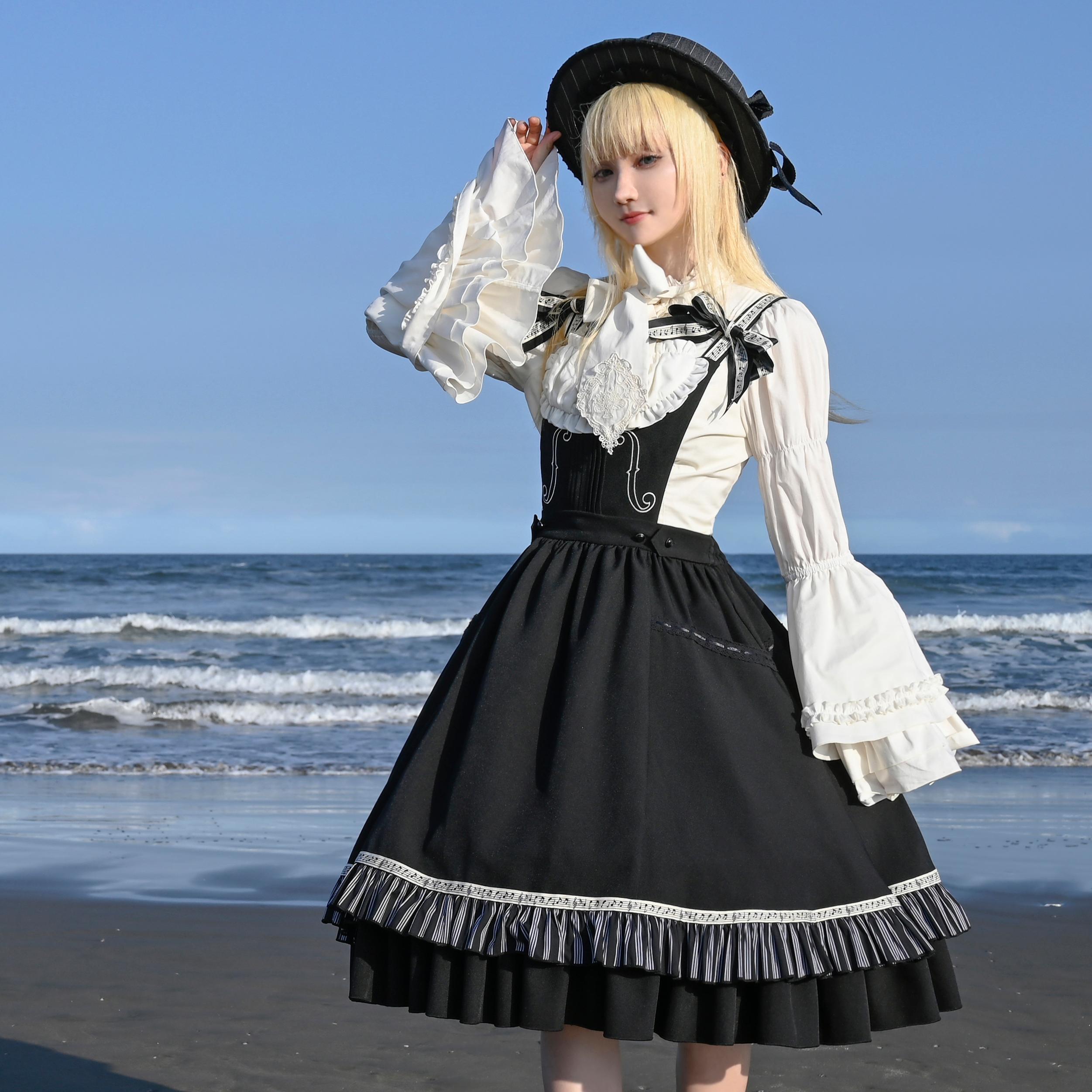 クロイツェル リボンショルダージャンパースカート | HoshibakoWorks