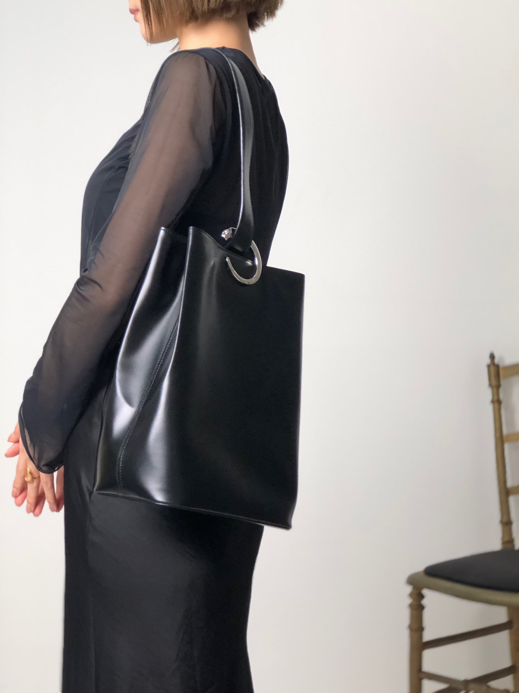 Cartier カルティエ パンテール ショルダーバッグ ブラック vintage