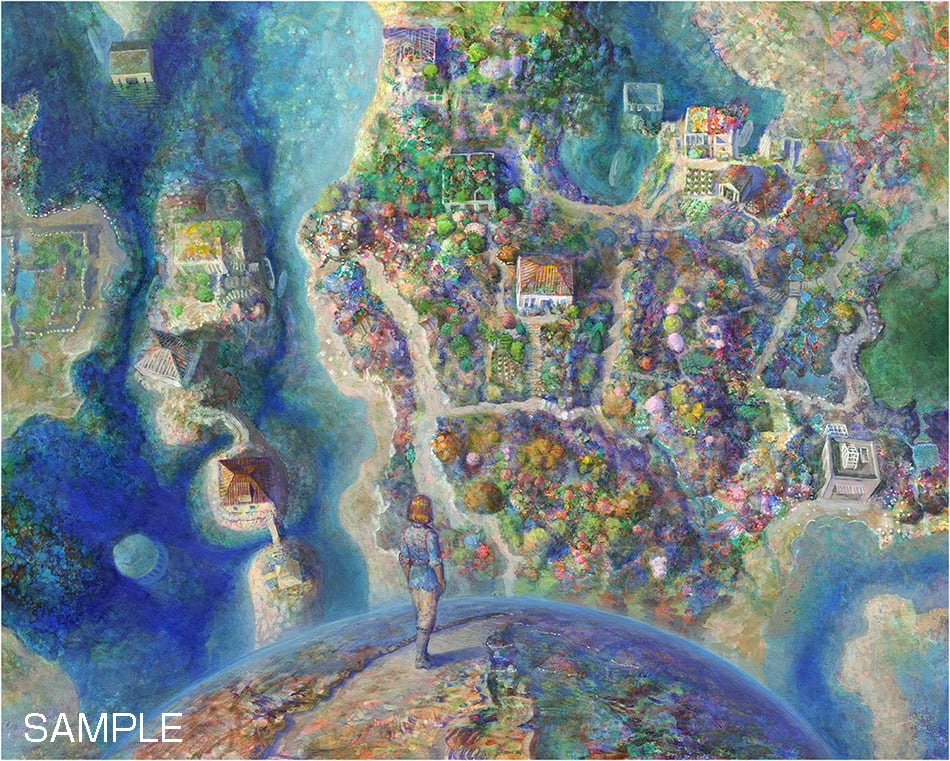 井上直久『天文館の宵』版画 | ART SPACE