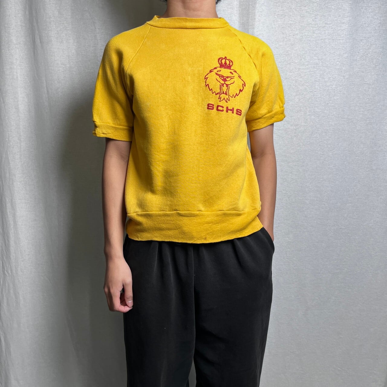 50s〜60s 前Vウィルソン ビンテージスウェット！ 背面ハーバード