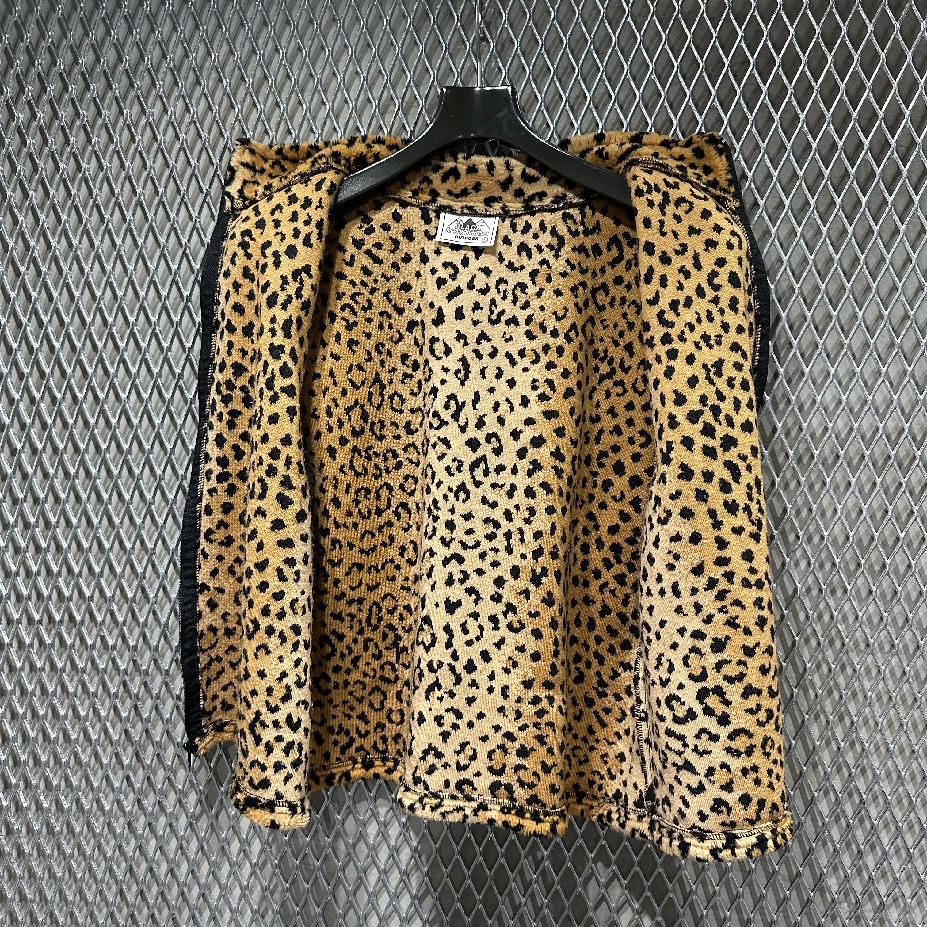 BLACK MOUNTAIN】Leopard Vest USA製 | the Holic vintage clothing