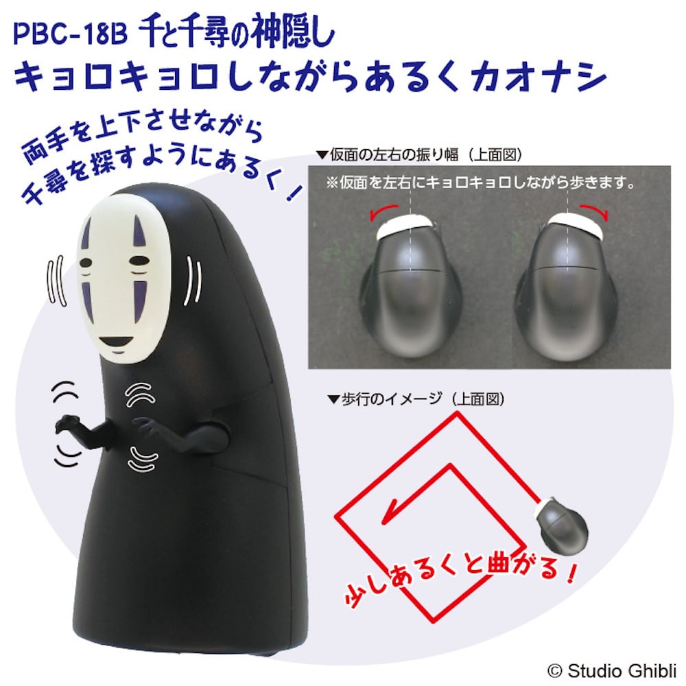 千と千尋の神隠し プルバックコレクション（キョロキョロしながらある