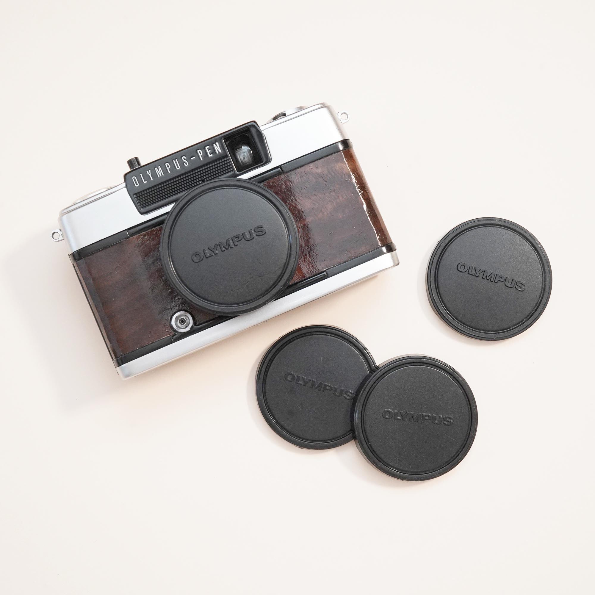 純正レンズキャップ Olympus Trip35・PEN EE・35DC用 | Macha Cameras