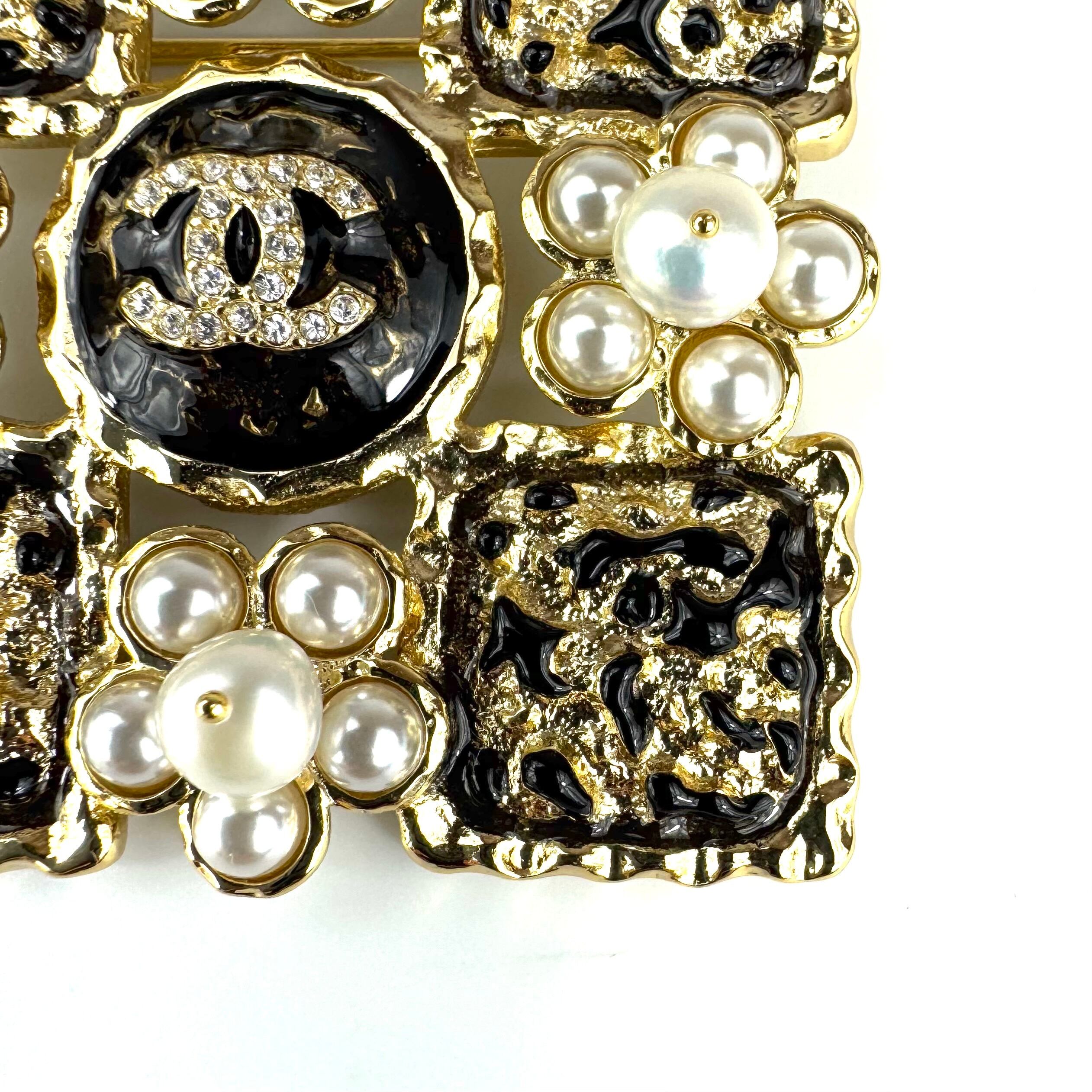 ほぼ未使用】シャネル ブローチ L24S ココマーク アンティーク風