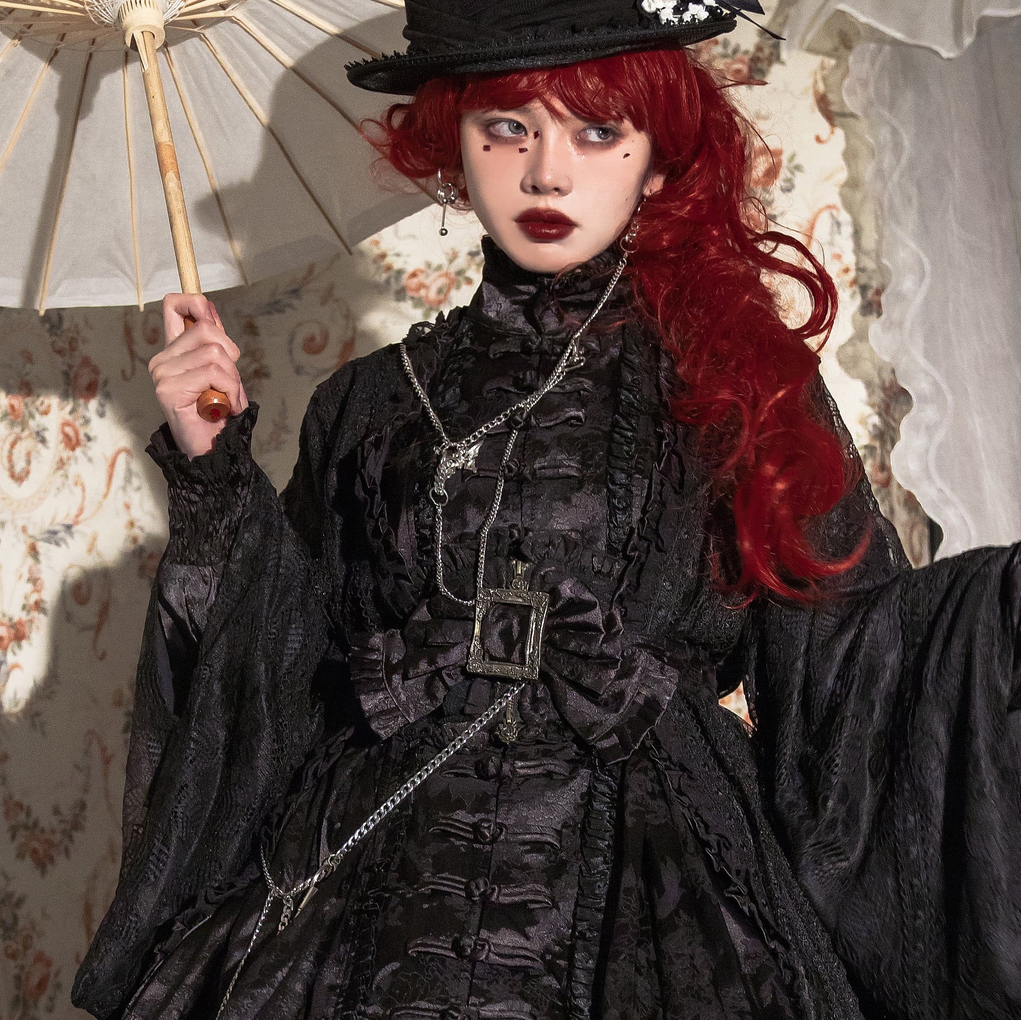 藤花集 中華風リボンベルト | HoshibakoWorks