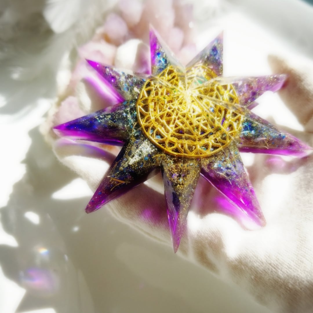 九芒星オルゴナイト | オルゴナイト&神聖幾何学アートSHOP