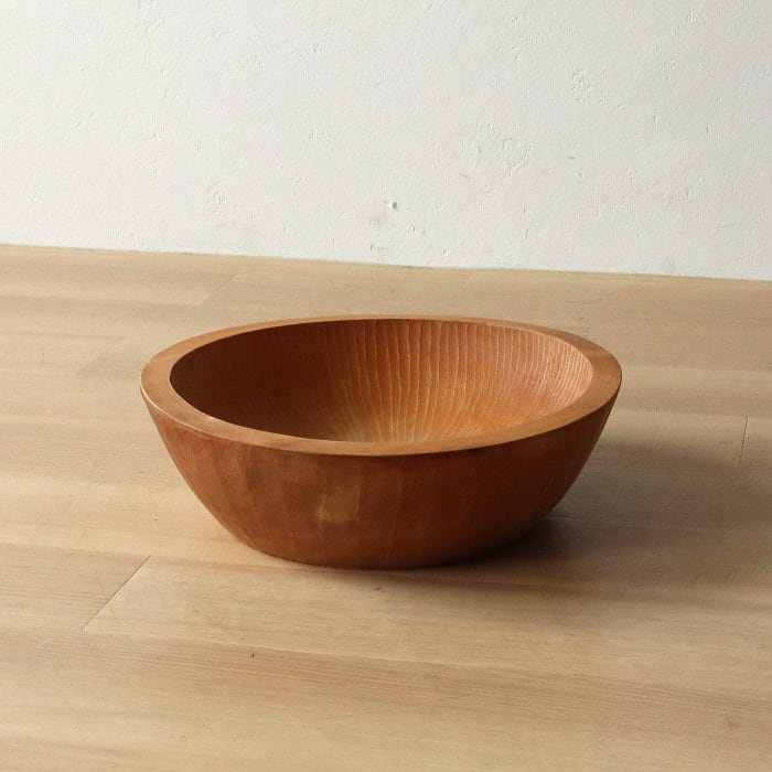 アンティーク レトロ トチ こね鉢 古道具 木味 無垢材 | RENOKA