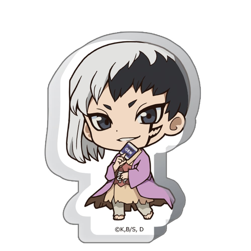 Dr.STONE 厚みアクリルスタンド あさぎりゲン | あるじゃんマーケット