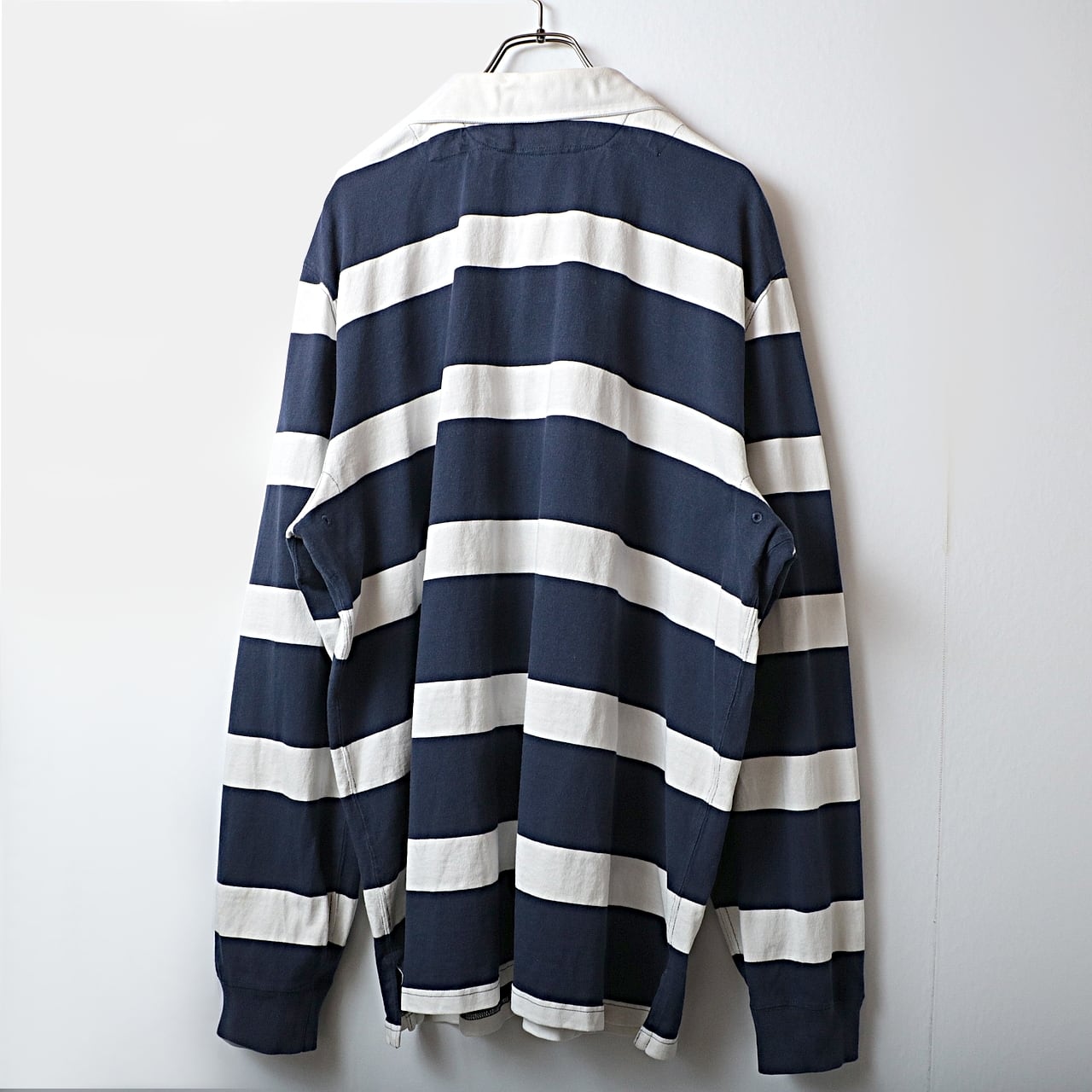 90s POLO by Ralph Lauren ラルフローレン ラガーシャツ XXL 古着 used