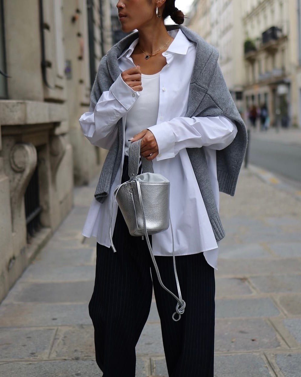 Pottery Bag/SILVER | ayako