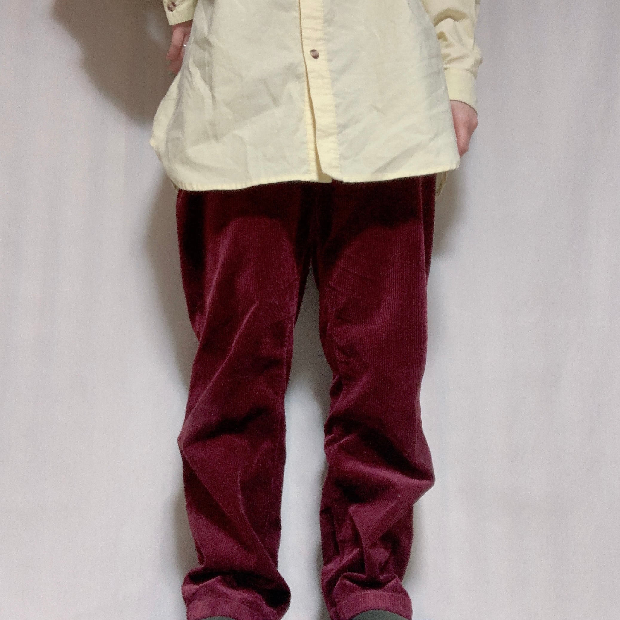 ワイン色のガウチョパンツ コーデュロイ他5点おまとめ ごーさま専用 ワイン