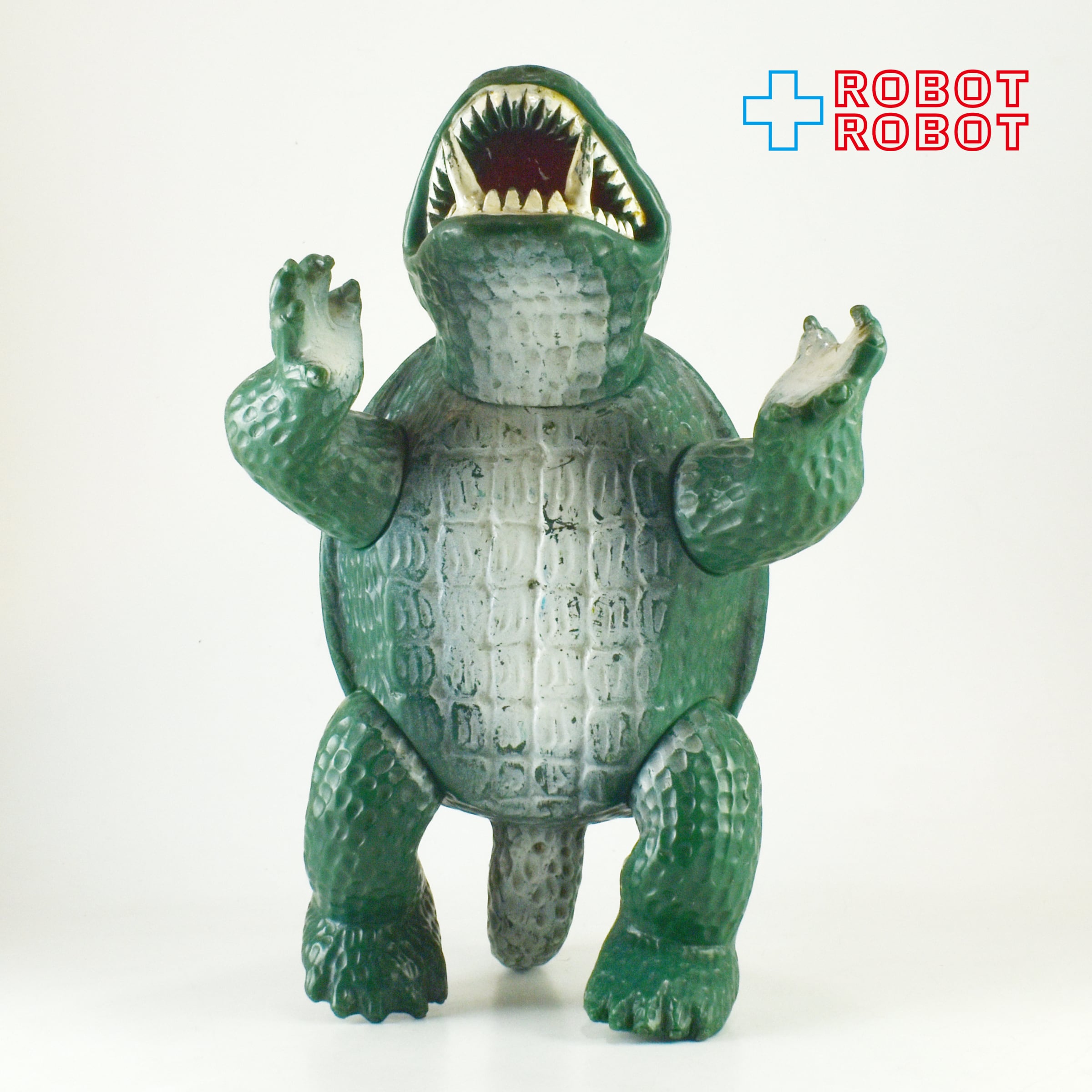 日東 大映ガメラ怪獣 ガメラ 1期 スタンダードサイズ ソフビ ※足裏