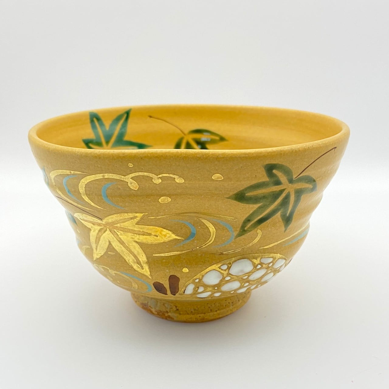 新古】茶碗 色絵 青楓流水 田中渓峰 紙箱入 CWN028 | 錦玉堂オンライン