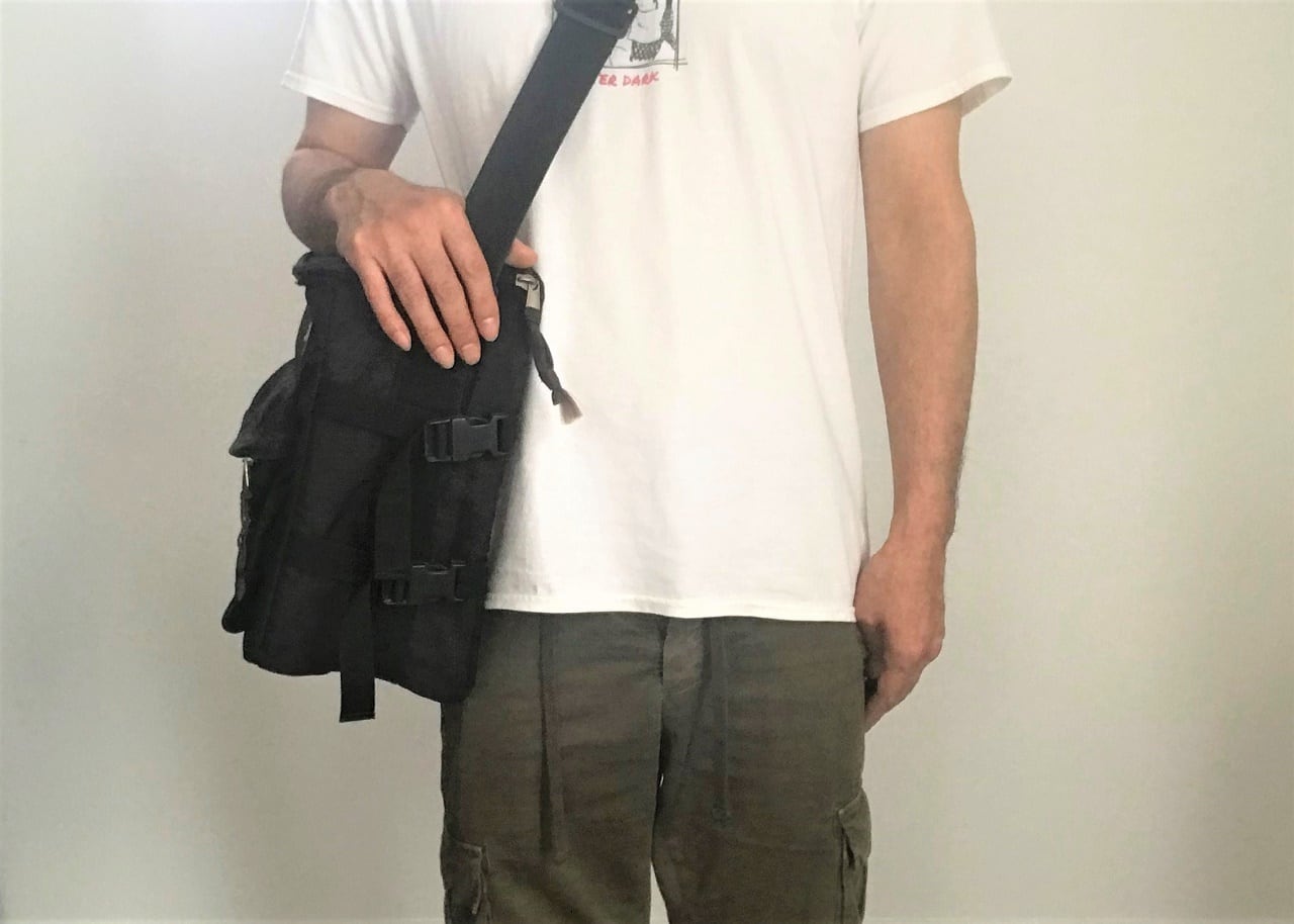 90～2000s Stussy shoulder record bag | AFTER DARK