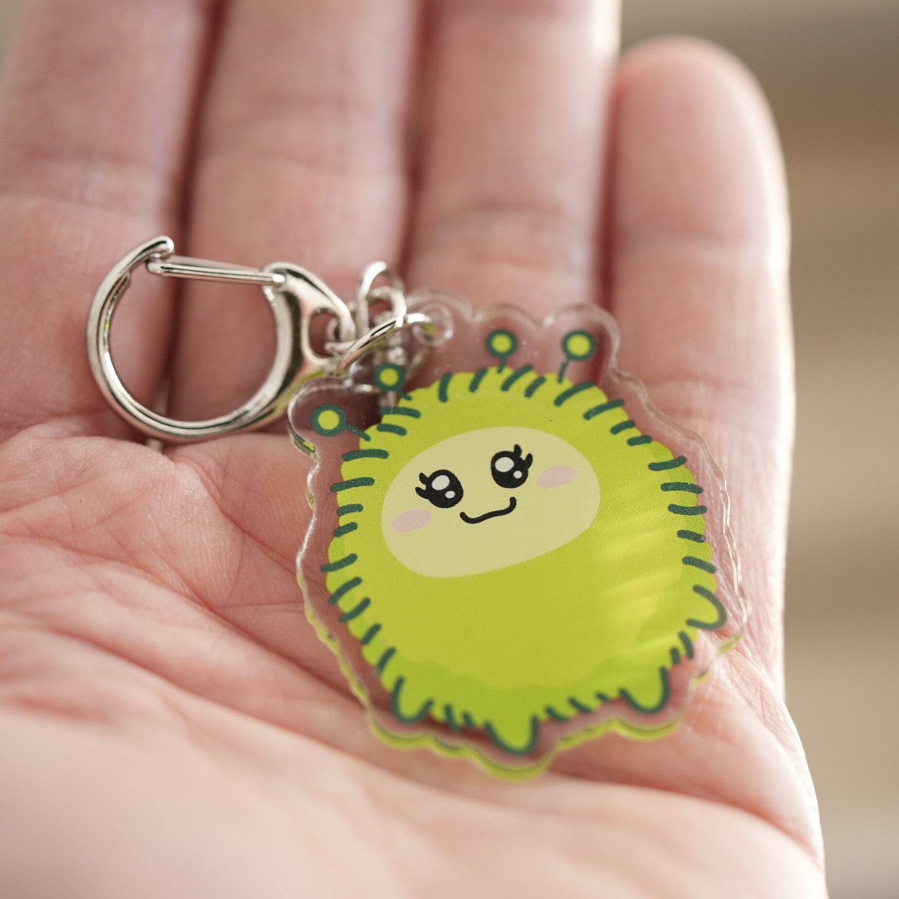 タマちゃんアクリルキーホルダー | 苔テラリウム専門ショップ道草