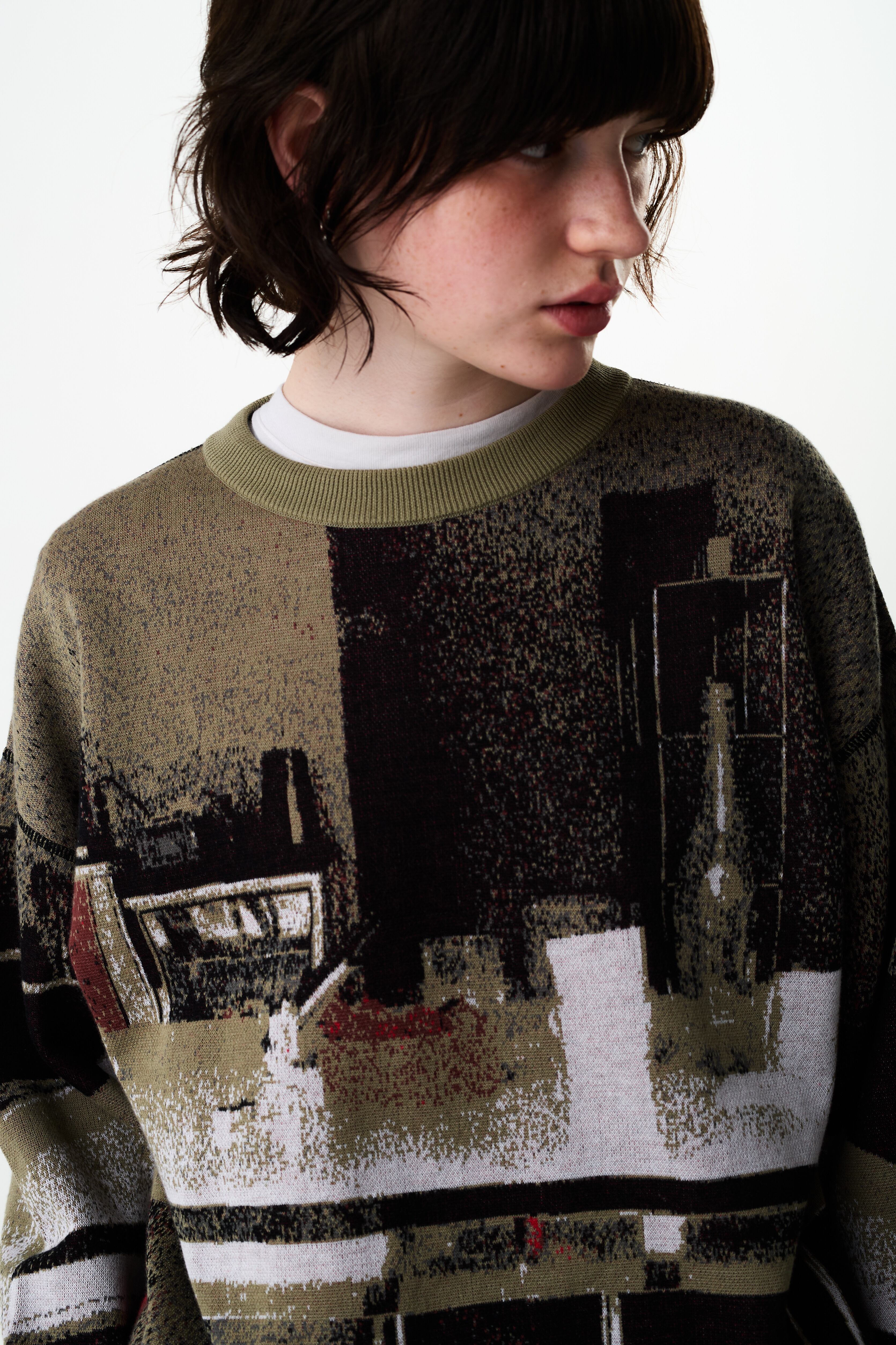 GADID ANONIEM TISCH ニットセーター 【公式通販】