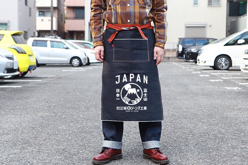 Jim Beam ハイボールエプロン 前掛け デニム風 40枚 Jim Beam ハイ