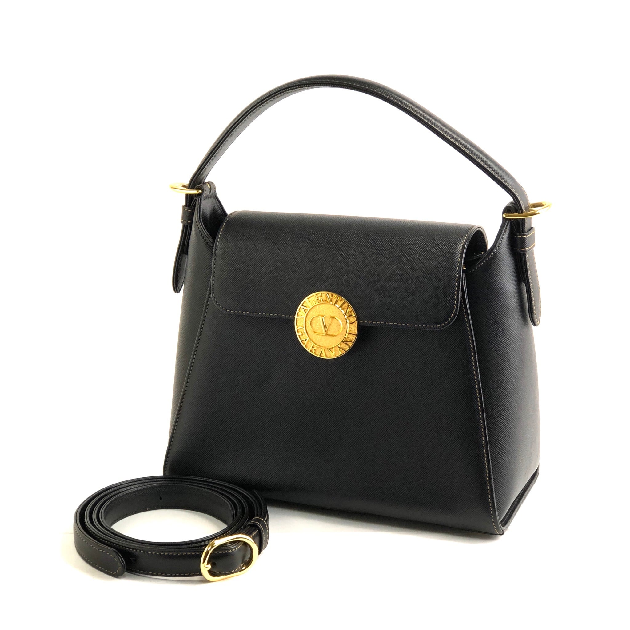 VALENTINO GARAVANI ヴァレンティノ ガラヴァーニ ロゴ ハンドバッグ