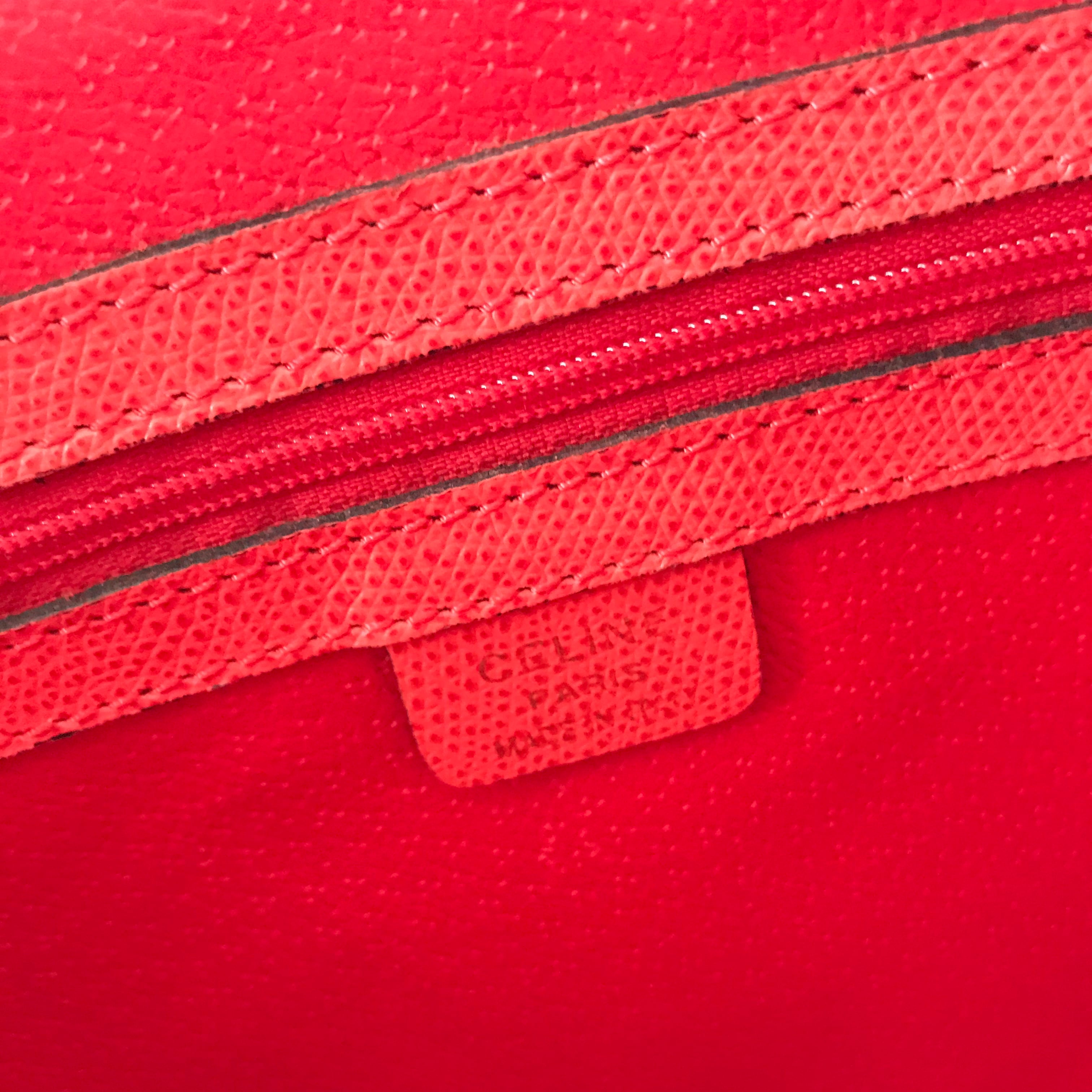 稀少 Late 80s ☆ OLD CELINE ☆ 2way レザーハンドバッグ ☆ ボリード