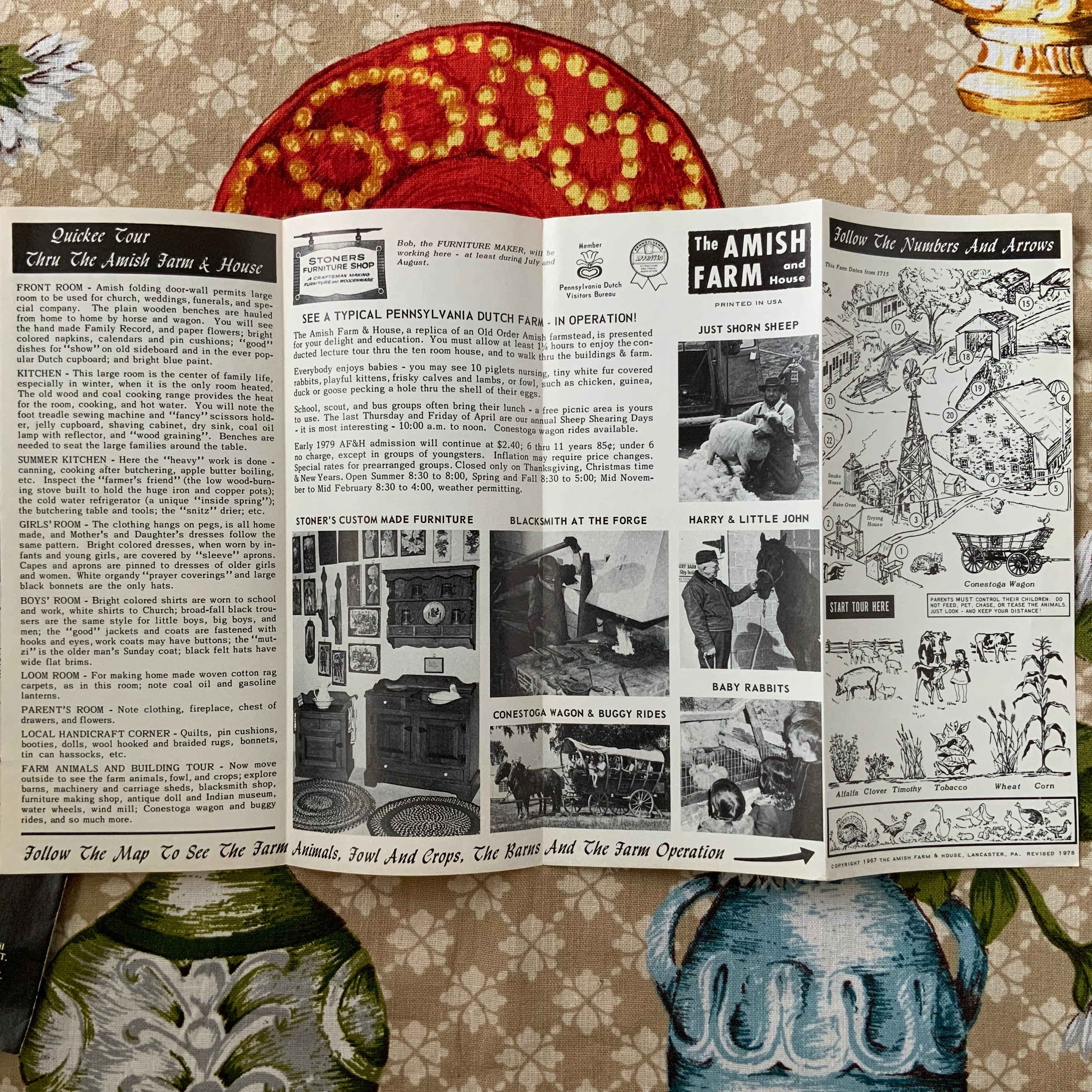 70年代 アメリカ 香ばしい観光パンフレット 3枚セット | 実用外百貨店