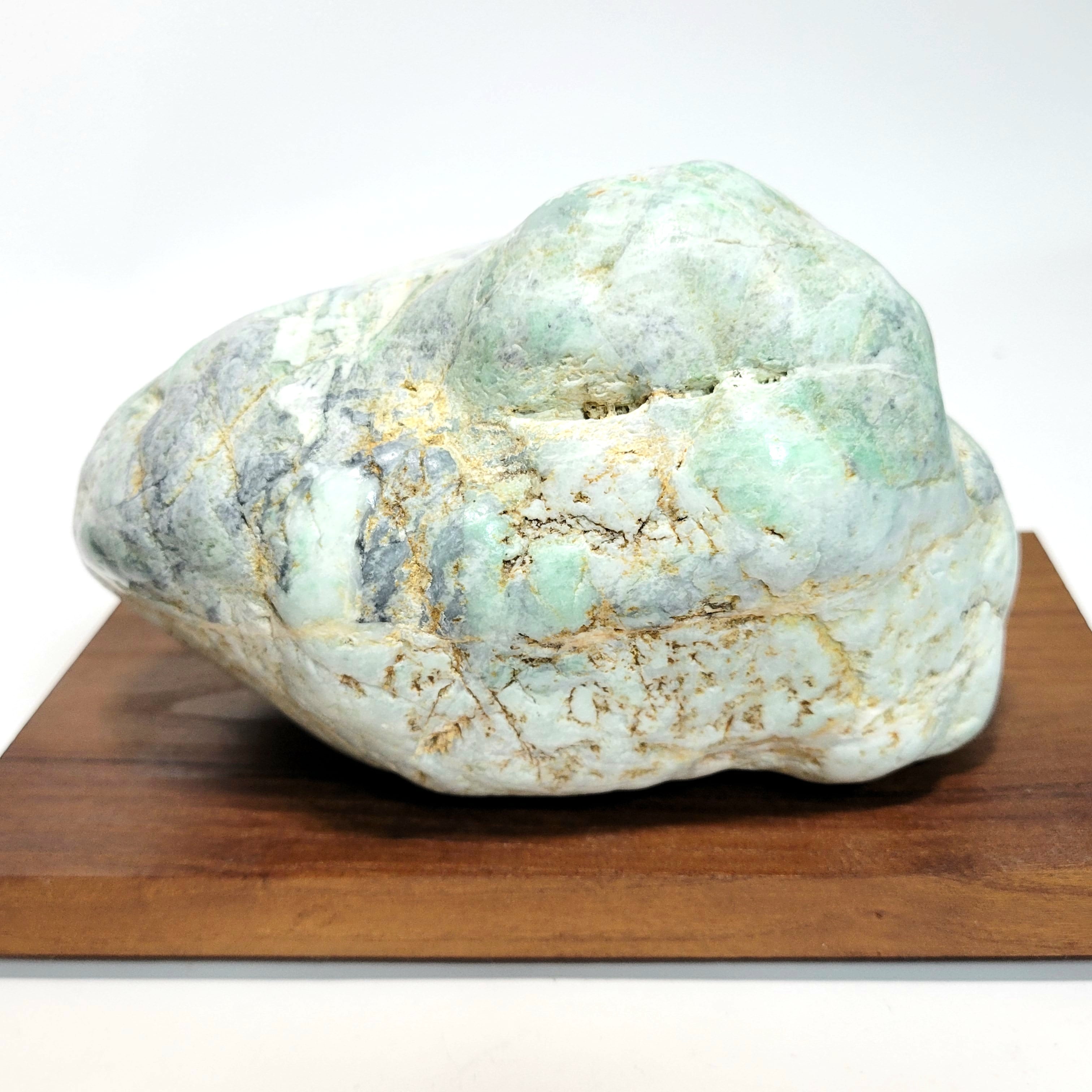 糸魚川翡翠:原石:姫川:川石 BG0026 | 糸魚川翡翠工芸家 赤羽可行BASE