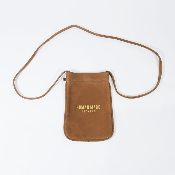 HUMAN MADE ヒューマンメイド LEATHER MINI SHOULDER BAG レザー ミニ