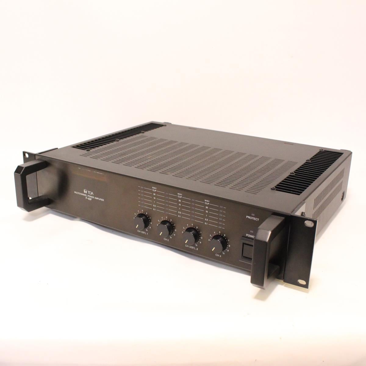 美品！TOA マルチチャンネル/パワーアンプ P-60F 【公式通販】