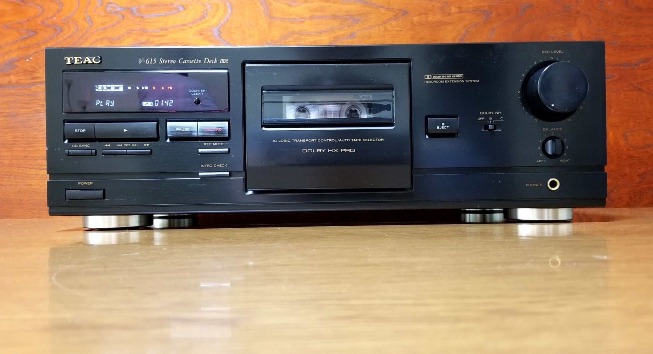 TEAC V-615 Stero Cassette Deck 完動品・動作保証 | MTR PRO SHOP