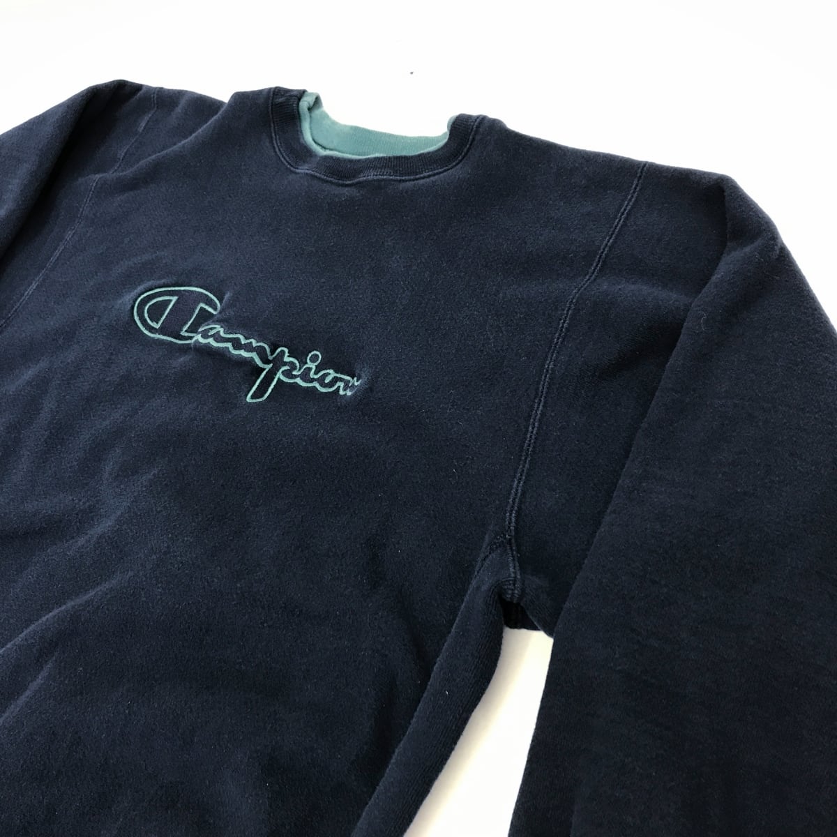 CHAMPION チャンピオン 90年代 USA製 後期 刺繍 タグ リバースウィーブ