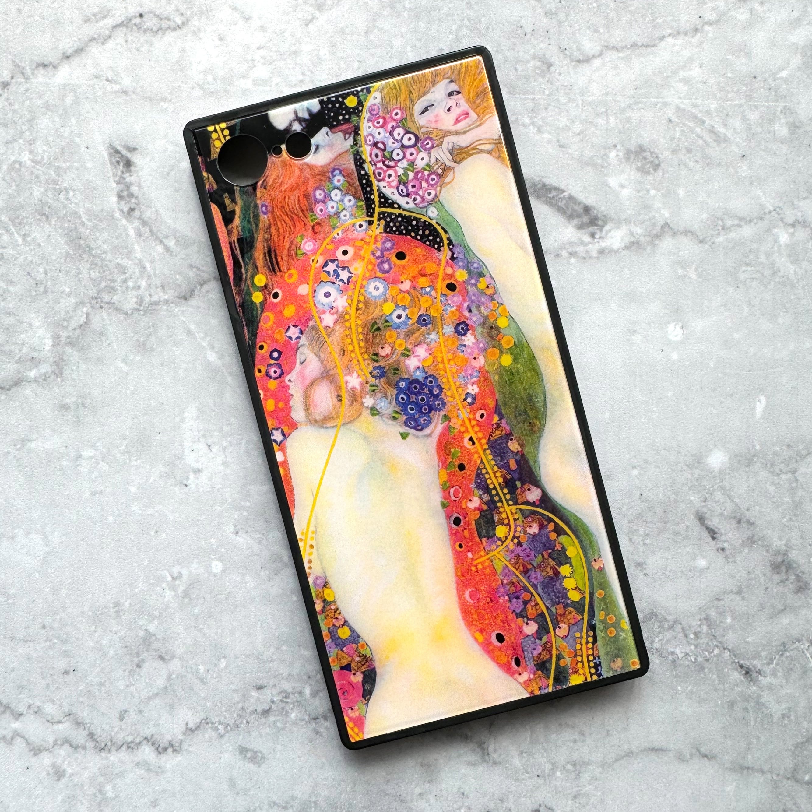 グスタフ・クリムト】～水蛇Ⅱ（1904）～ 絵画スマホケース | SMALL