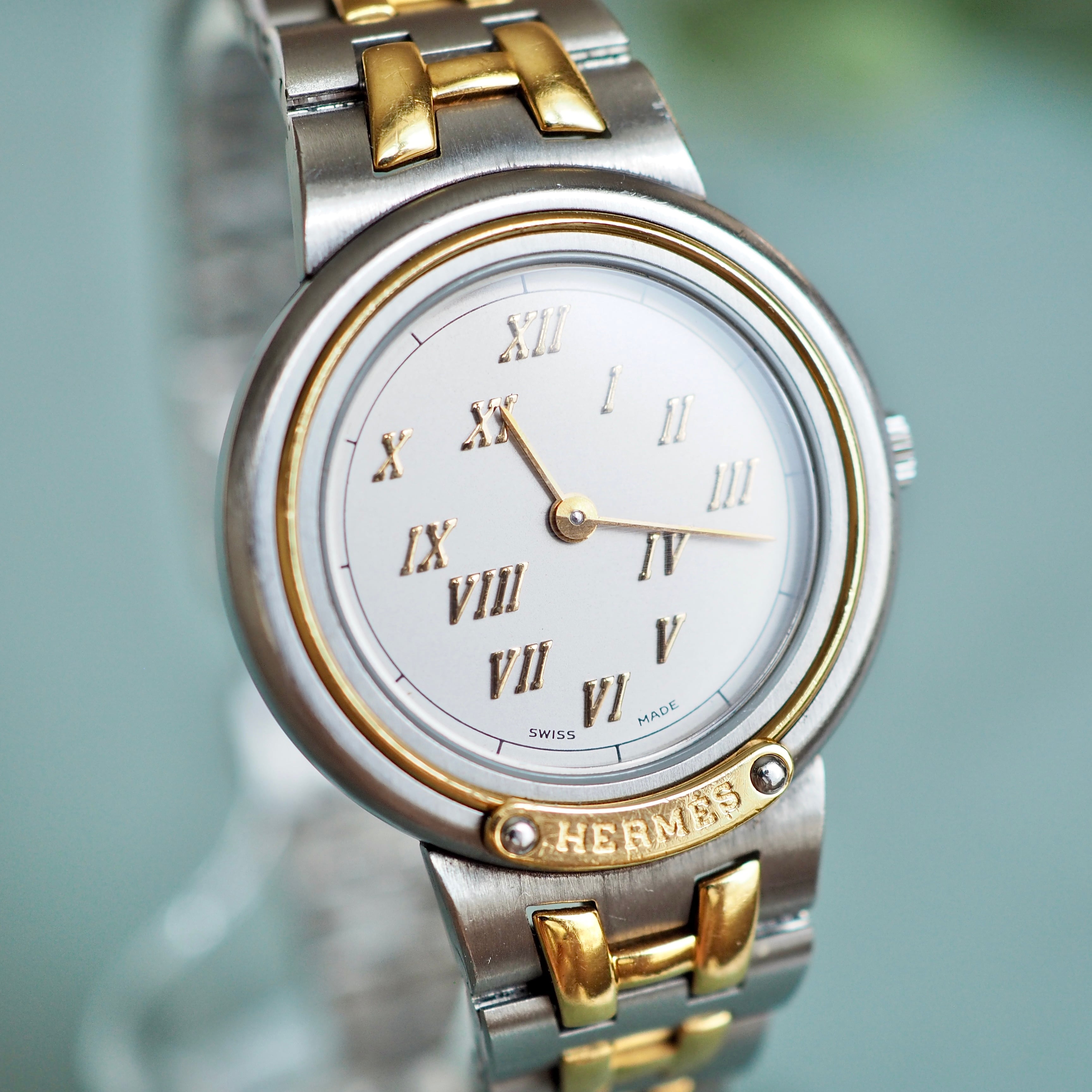 HERMES エルメス メテオール コンビ クォーツ ヴィンテージ時計 | Plumage