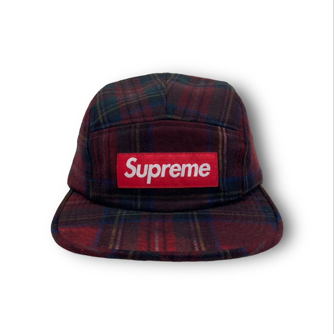 Supreme Plaid Camp Cap (16AW) | LSC
