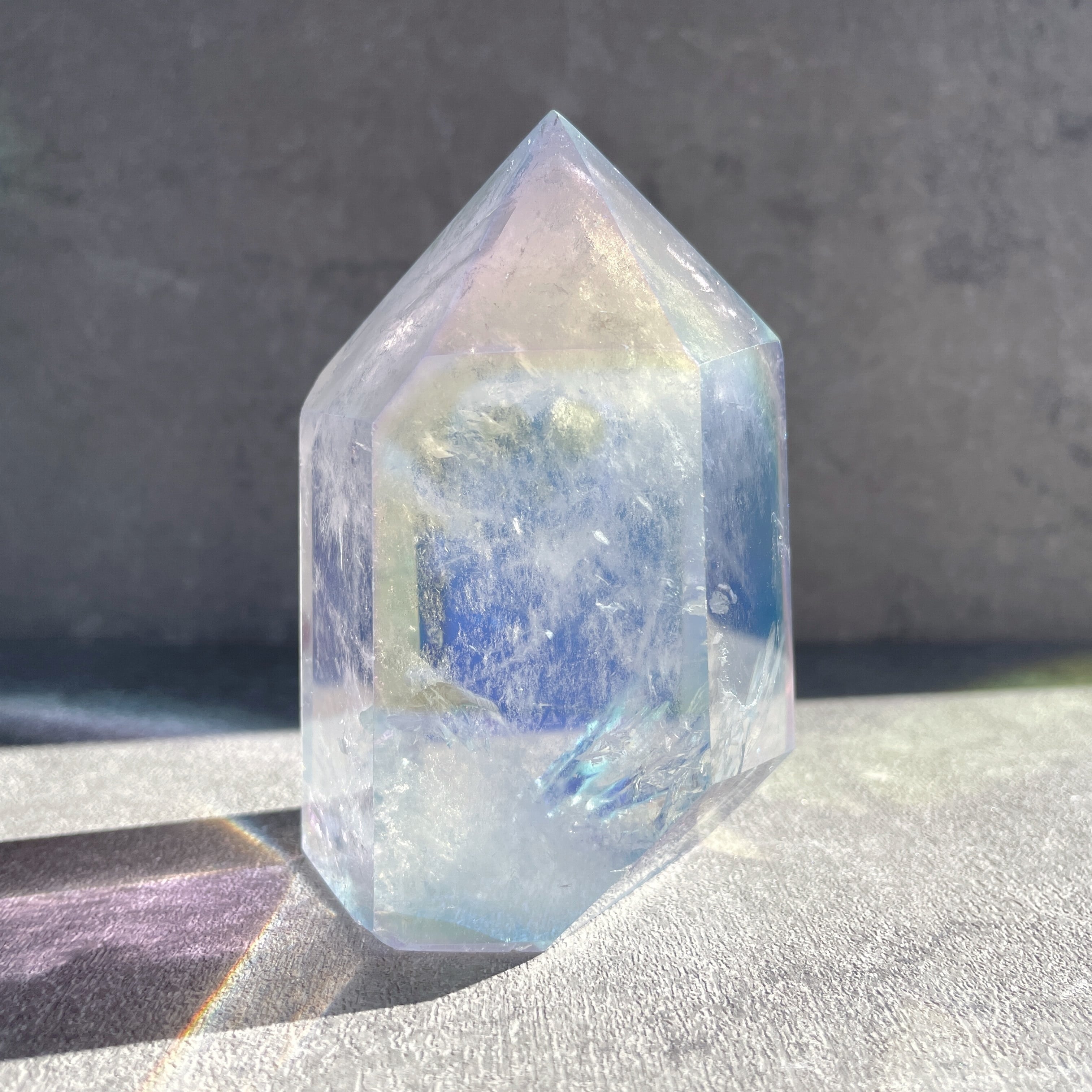 エンジェルオーラクォーツ タワー57✧Aura Quartz ✧オーラクリスタル