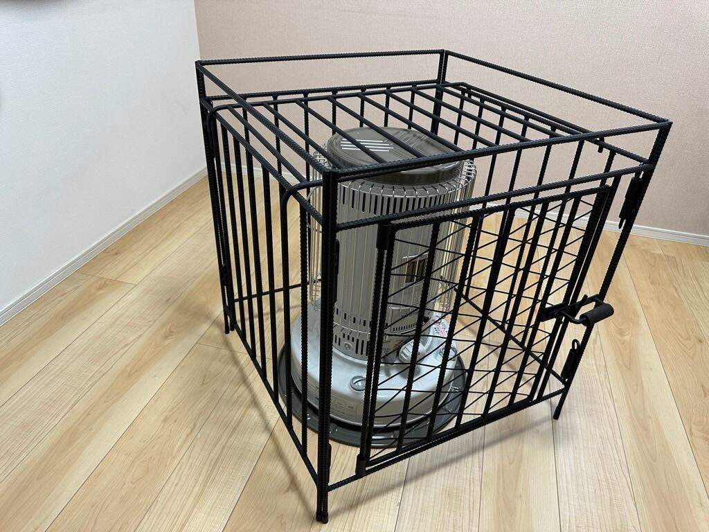 トヨトミ KS-67H対応 ストーブガード 工房金魚アイアンシリーズ 菱形