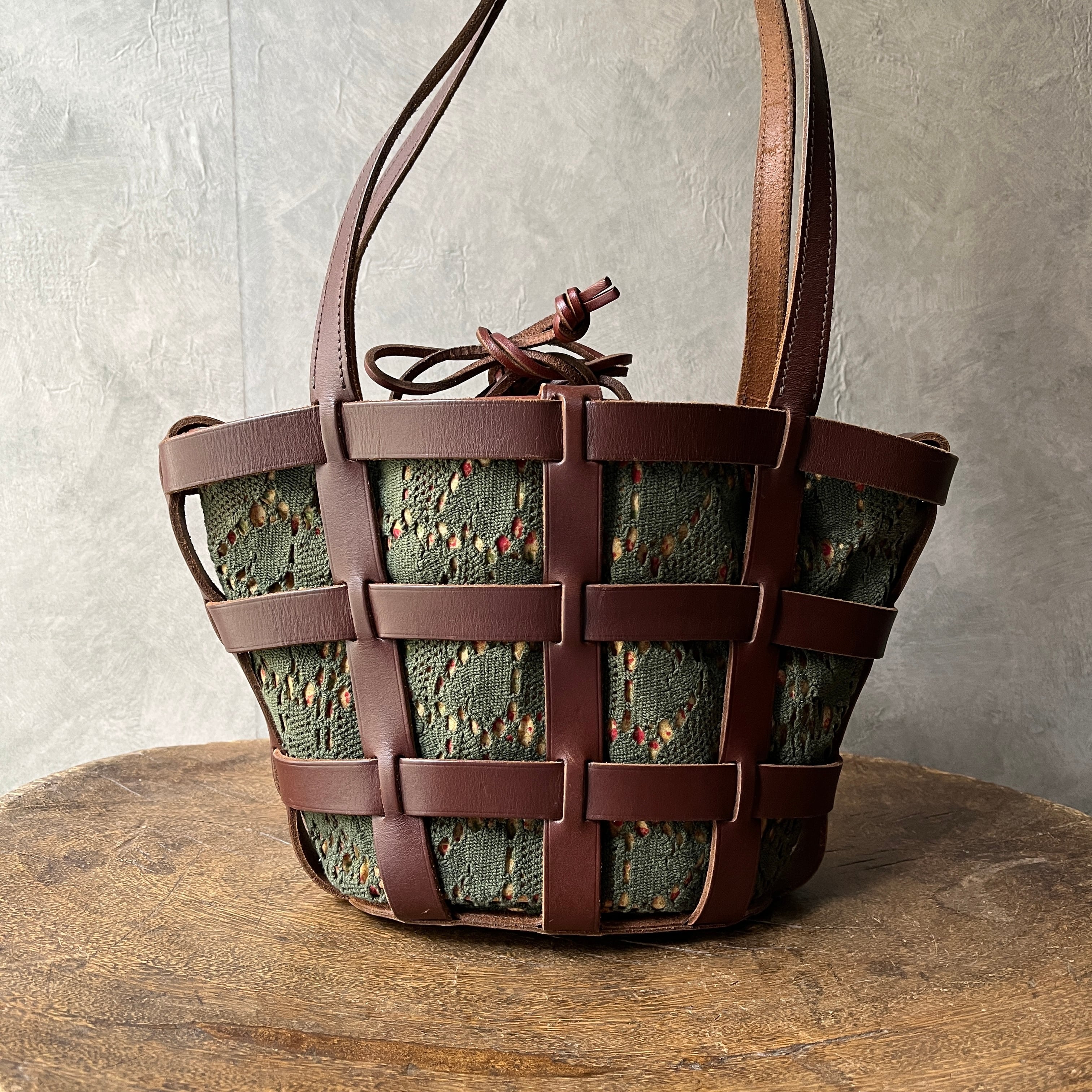 just campagne ジュストカンパーニュ フランス製 レザートートバッグ