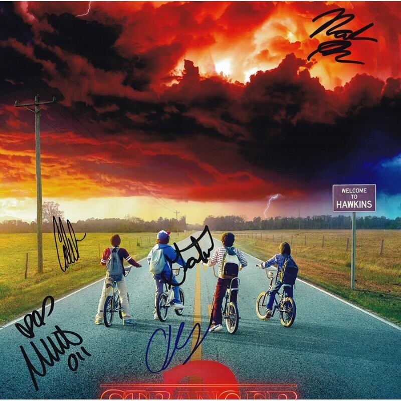 Stranger Things(ストレンジャーシングス) 【5名直筆サイン入りミニ
