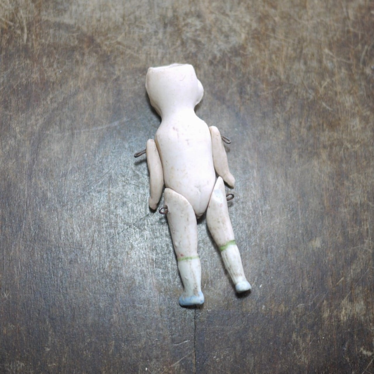 ワイヤー4ジョイント ビスクドール 7cm アンティークドイツ | こりすの