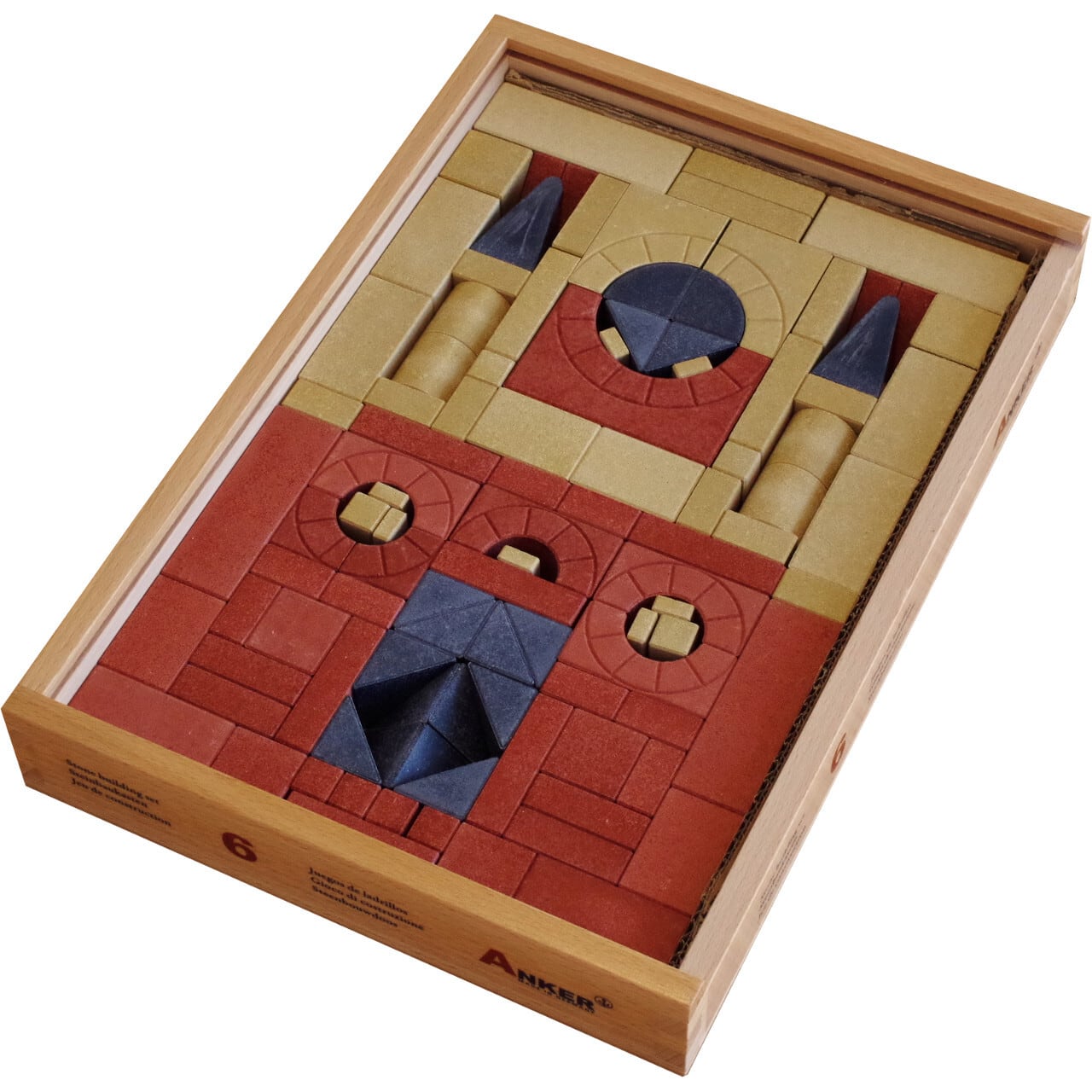 アンカー積木 No.6 | 木のおもちゃ専門店 おもちゃ箱 イカロス 公式