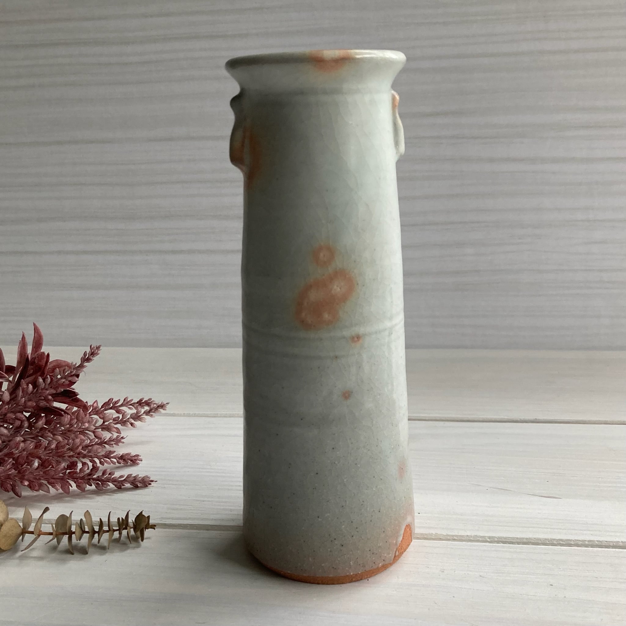 耳付花入（化粧） | 萩のうつわ