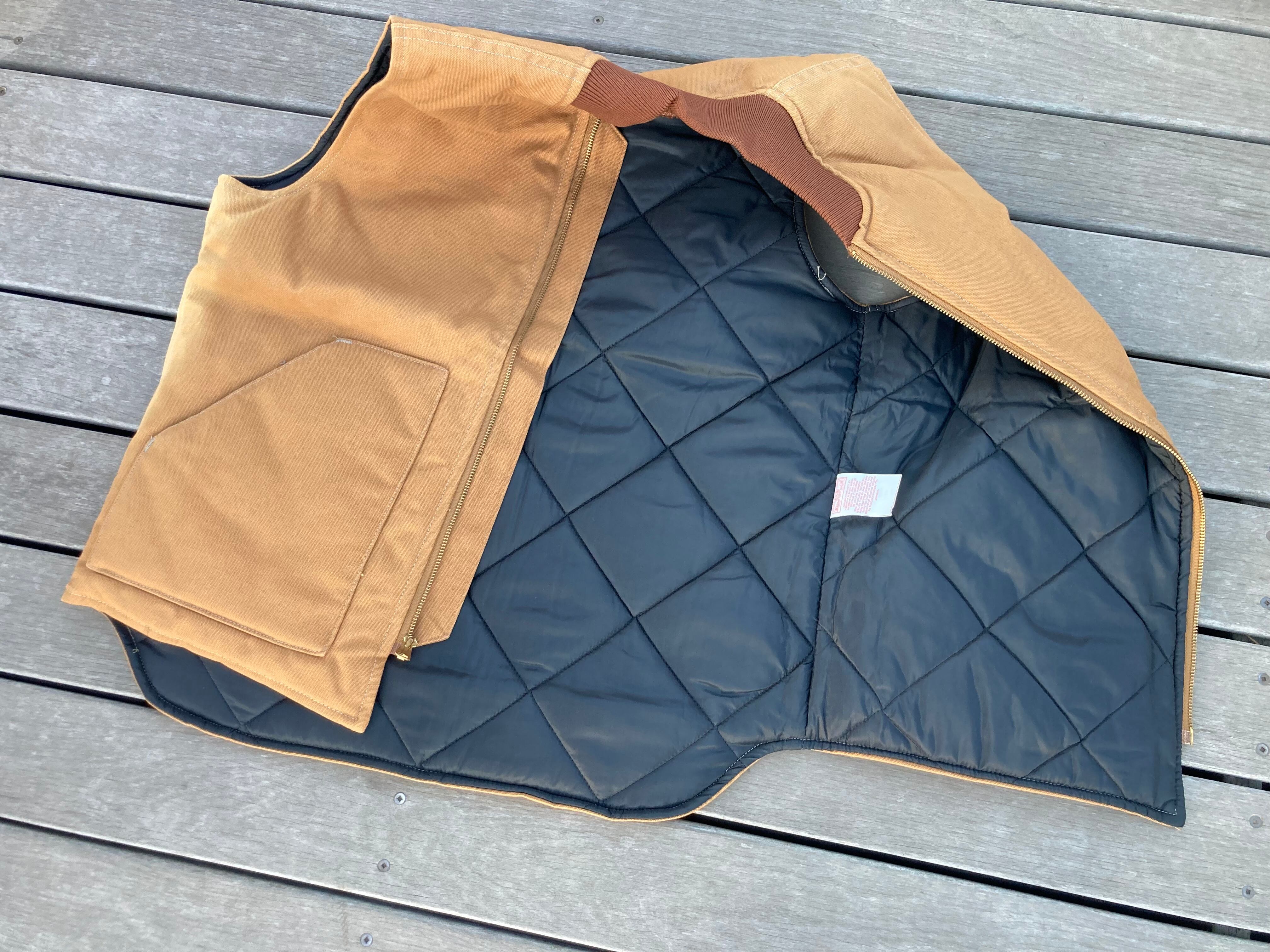 80s carhartt duck vest large tall | CEREAL（シリアル）