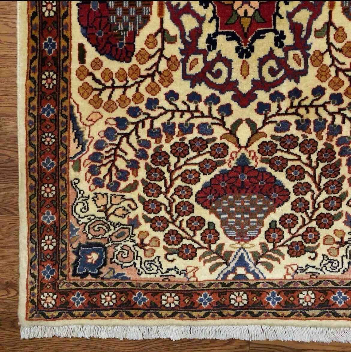 ◉50s vintage◉ 162cm×96cm ペルシャ絨毯 トライバルラグ ◉50s