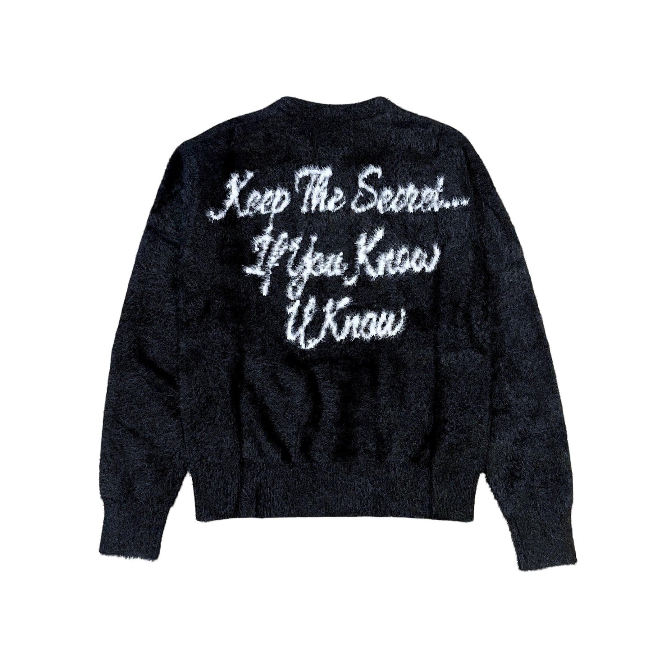 SECRET -Mohair Knit- Black | Highflyer