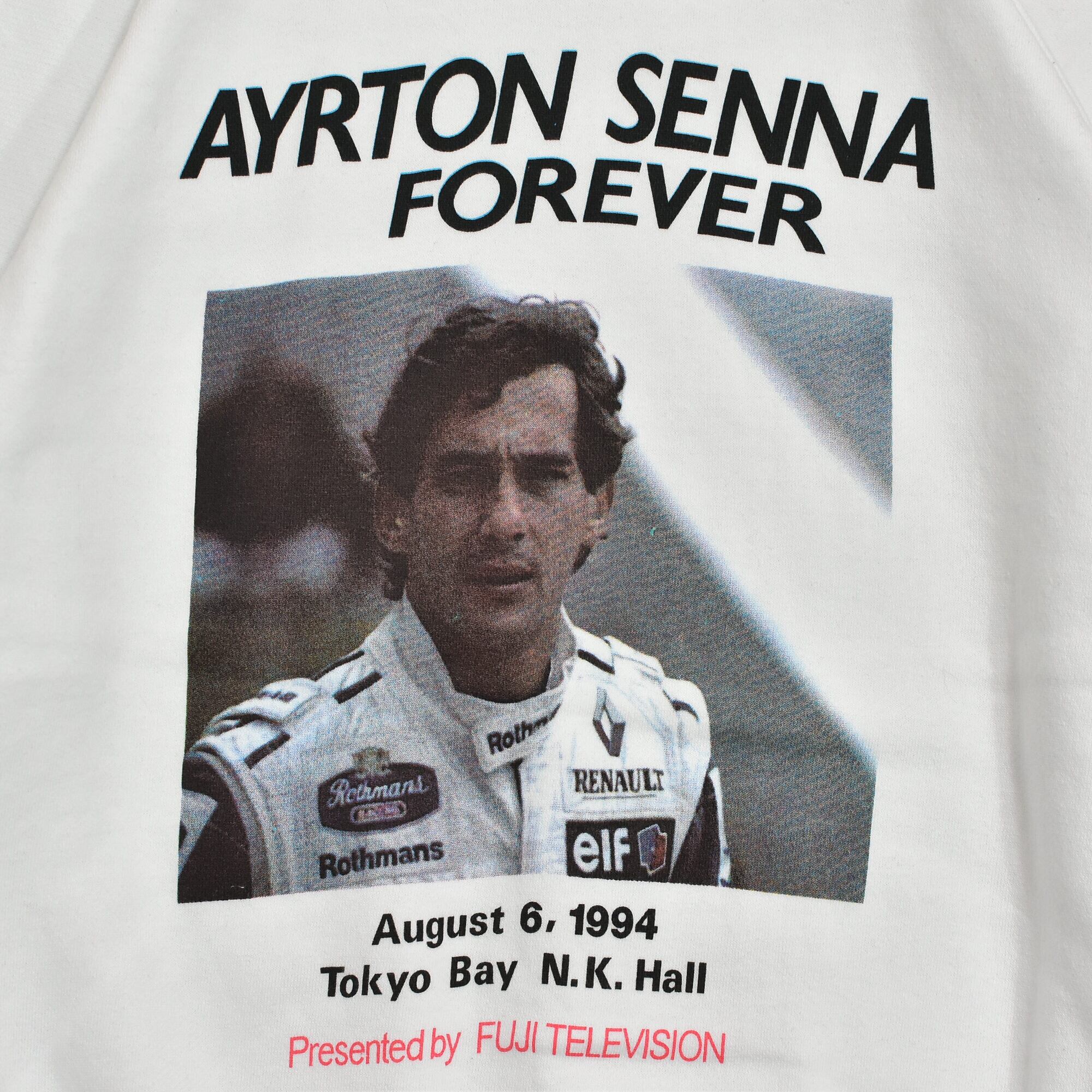 90s AYRTON SENNA memorial sweatshirt Jp vtg | 古着屋 grin days