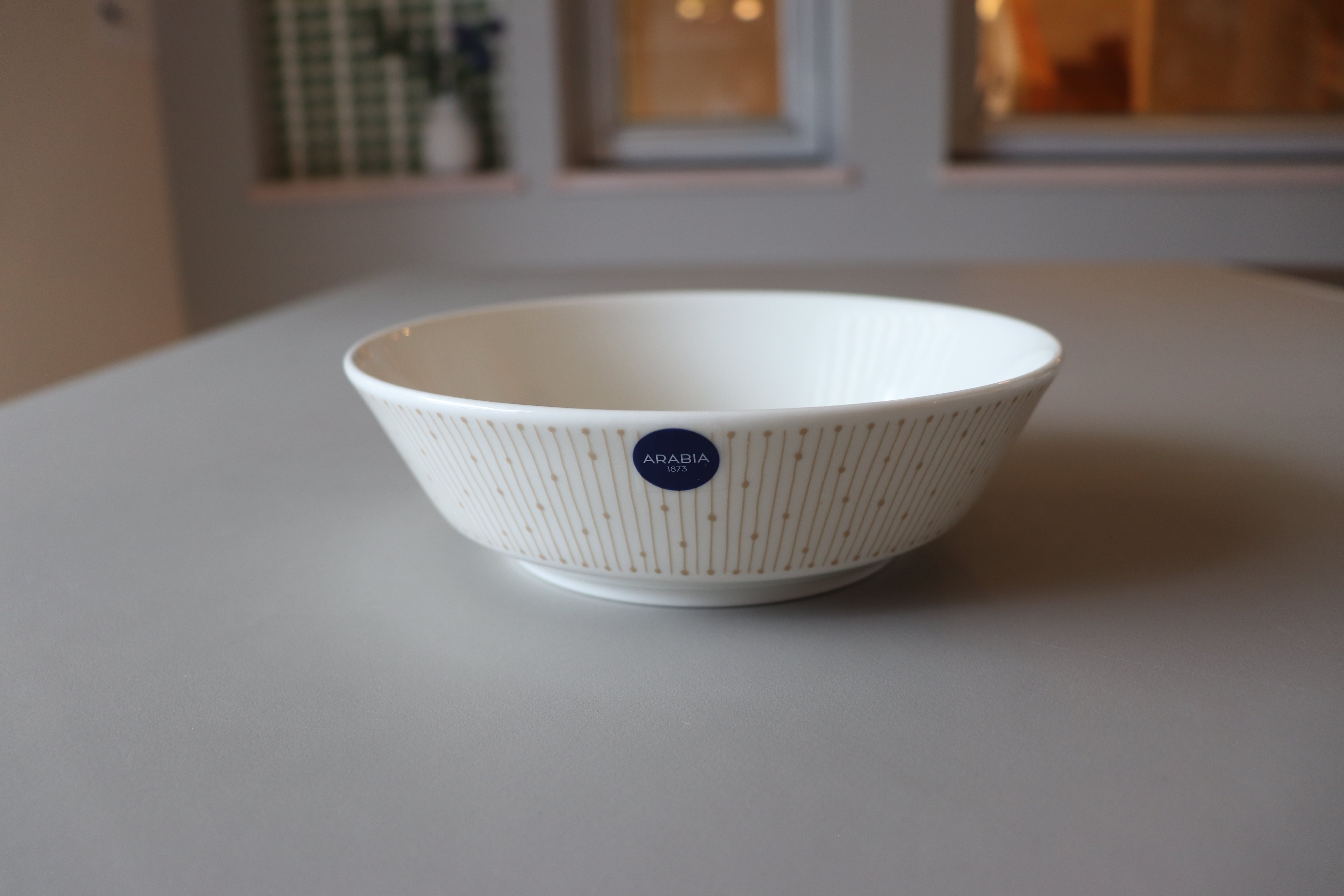 ARABIA/アラビア マイニオ サラストゥス ベージュ ボウル 17cm