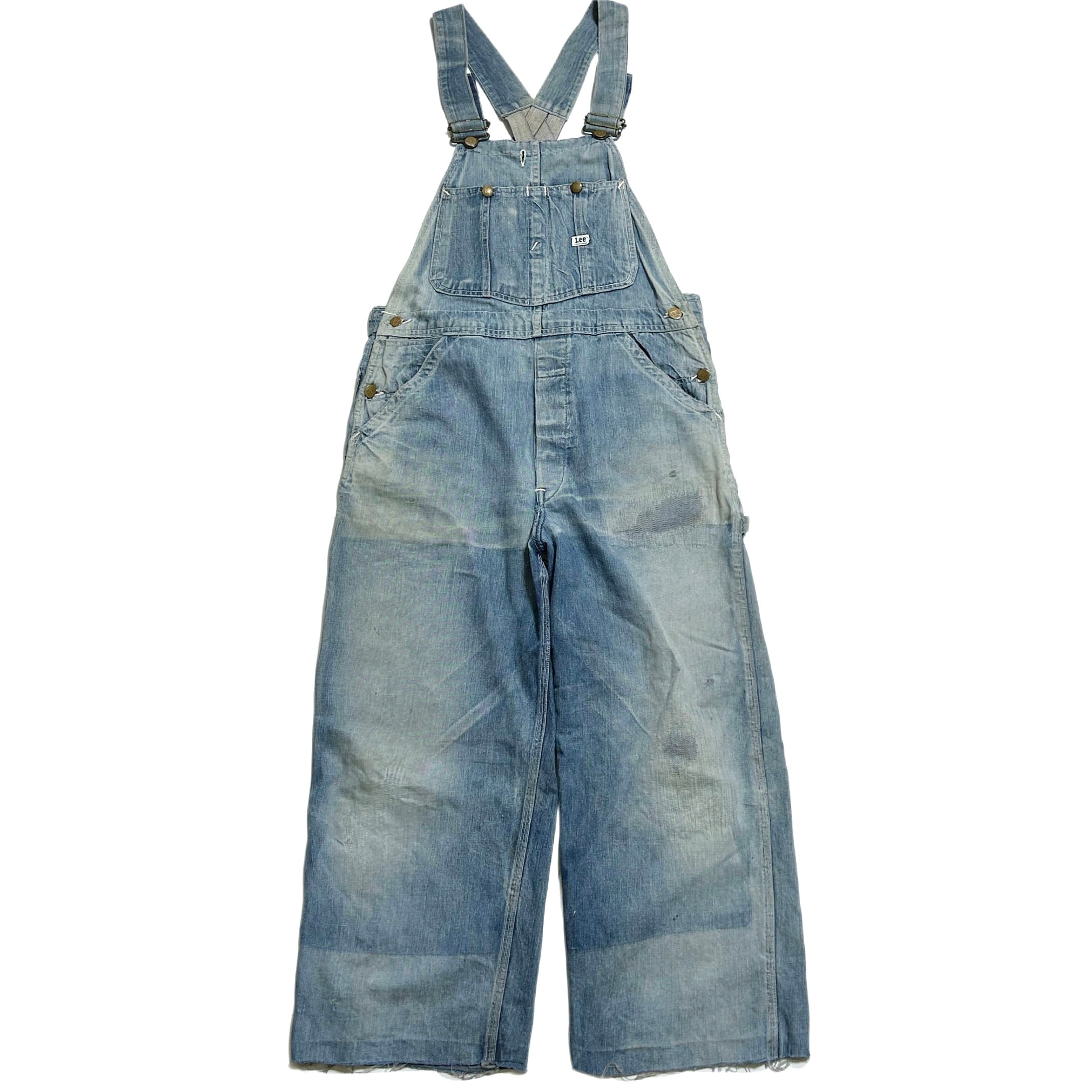 ロングL 50s Lee 91-SB ローバック JELT DENIM デニム オーバーオール