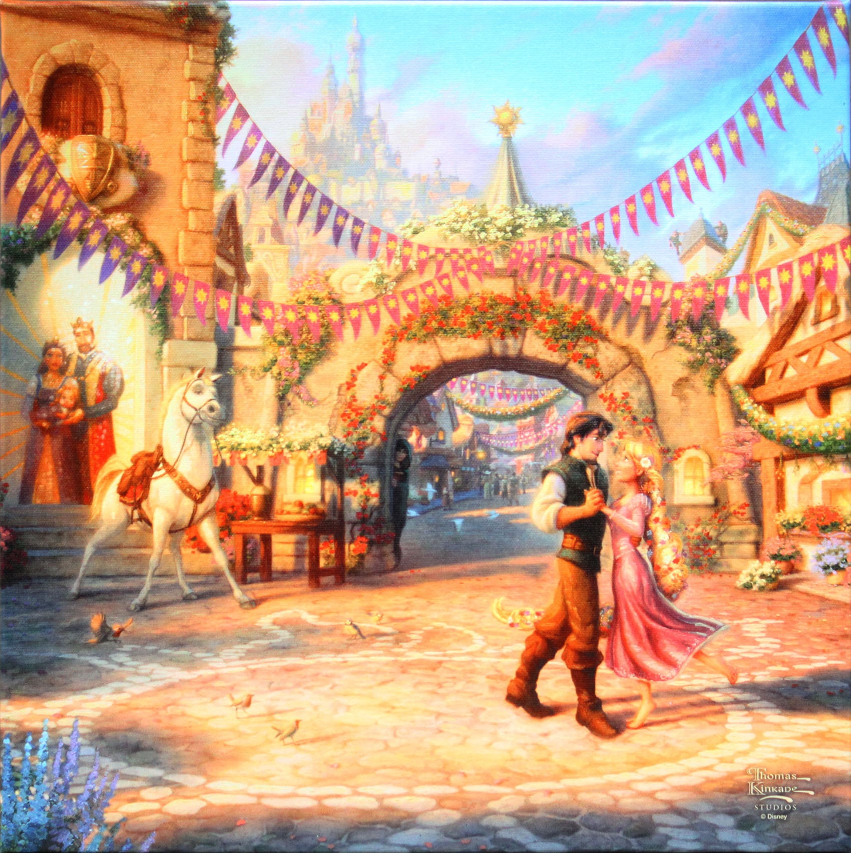 最終値下げ】塔の上のラプンツェル アールビバン絵画 最終値下げ】塔の