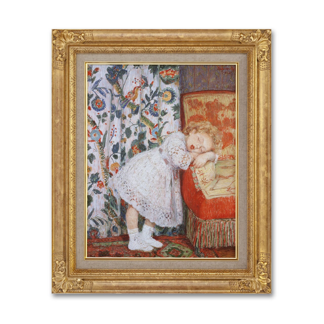 複製画S 児島虎次郎≪睡れる幼きモデル≫ | 大原美術館ミュージアム