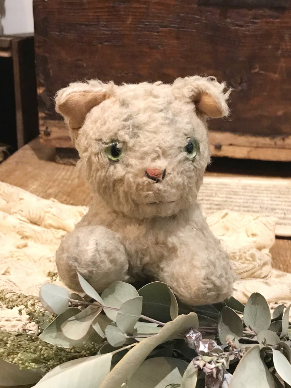 ベルギー 小さなねこ ぬいぐるみ | Brocante de La Cocotte （フランス